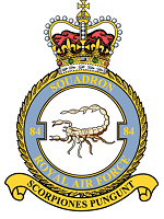 Crest of 84 Squadron R.A.F.