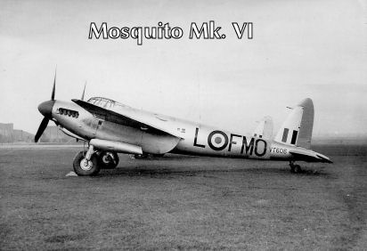 Mosquito MK VI at Brize Norton